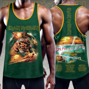Iron Maiden Y-Back Muscle Tank Top - HOATT 11482