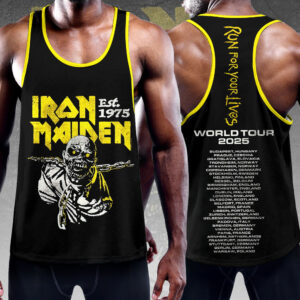 Iron Maiden Y-Back Muscle Tank Top - HOATT 11528