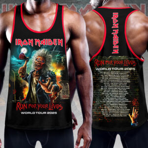 Iron Maiden Y-Back Muscle Tank Top - HOATT 11569