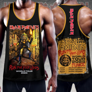 Iron Maiden Y-Back Muscle Tank Top - HOATT 11957