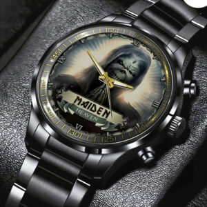 Iron Maiden Black Stainless Steel Watch - GNE NEW348