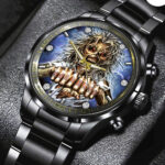 Iron Maiden Black Stainless Steel Watch - GNE NEW192