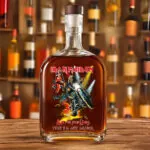 Iron Maiden 25oz Empty Whiskey Bottle - TANTN 15034