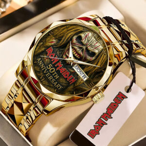 Iron Maiden Alloy Luxury Quartz Watch - GNE NEW537