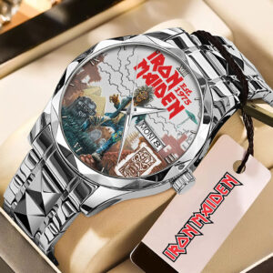 Iron Maiden Alloy Luxury Quartz Watch - HOATT 11740