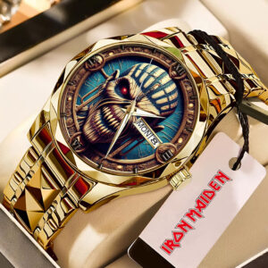 Iron Maiden Alloy Luxury Quartz Watch - HOATT12413