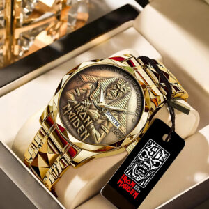 Iron Maiden Alloy Luxury Quartz Watch - TANTN 15093