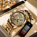 Iron Maiden Alloy Luxury Quartz Watch - TANTN 15094