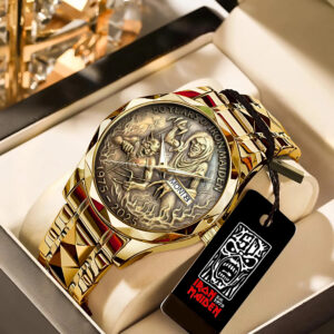 Iron Maiden Alloy Luxury Quartz Watch - TANTN 15094