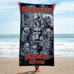 Iron Maiden Rectangle Beach Towel - HOATT 11139