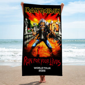 Iron Maiden Rectangle Beach Towel - HOATT 11871