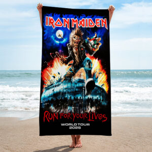 Iron Maiden Rectangle Beach Towel - HOATT 11884