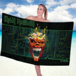 Iron Maiden Rectangle Beach Towel – TANTN 14493