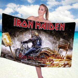 Iron Maiden Rectangle Beach Towel - TANTN 14551