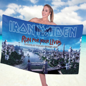 Iron Maiden Rectangle Beach Towel - TANTN 14553