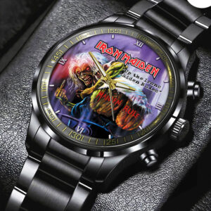 Iron Maiden Black Stainless Steel Watch - GNE NEW261