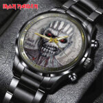 Iron Maiden Black Stainless Steel Watch - TANTN 12256