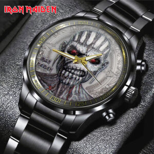 Iron Maiden Black Stainless Steel Watch - TANTN 12256