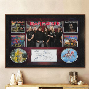 Iron Maiden Rectangle Canvas With Inner Frame - HOATT 12098