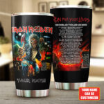 Personalized Iron Maiden Tumbler Cup - TANTN 13299