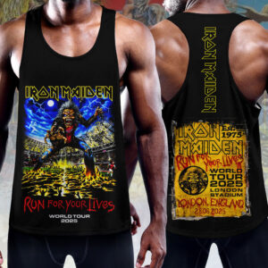 Iron Maiden Y-Back Muscle Tank Top - HOATT 11509