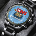Jaws Black Stainless Steel Watch - GNE NEW332