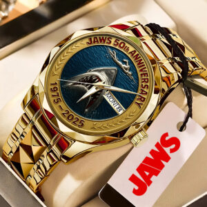 Jaws 50th Anniversary Alloy Luxury Quartz Watch - TMTHU453