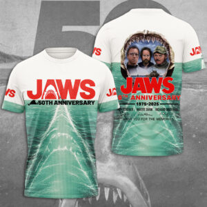 Jaws 50th Anniversary 3D Apparel - TMTHU554