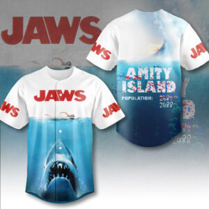 Jaws Baseball Jersey - MAITM 11238
