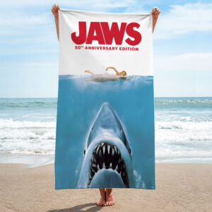 Jaws Rectangle Beach Towel - TANTN 12494