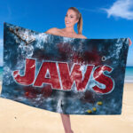 Jaws Rectangle Beach Towel - TANTN 13392