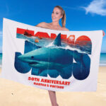 Jaws Rectangle Beach Towel - TANTN 14185