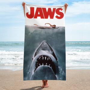 Jaws Rectangle Beach Towel - MAITM 10895