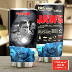 Personalized Jaws Tumbler Cup - TANTN 13343