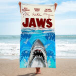 Jaws Rectangle Beach Towel - GNE NEW527