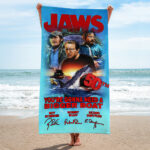 Jaws Rectangle Beach Towel - GNE NEW528