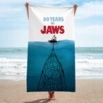 Jaws Rectangle Beach Towel - TANTN 14278