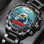 Jaws Black Stainless Steel Watch - TANTN 12524