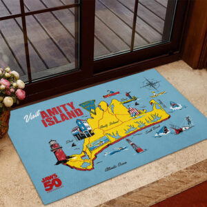 Jaws Custom Doormat - TANTN 12996