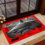 Jaws Custom Doormat - TANTN 14193