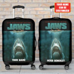 Personalized Jaws Luggage Cover - TANTN 12286