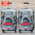 Personalized Jaws Luggage Cover - TANTN 12541