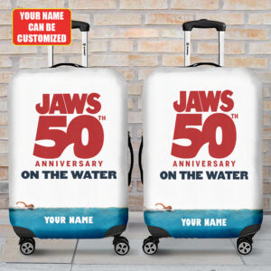 Personalized Jaws Luggage Cover - TANTN 12543