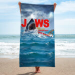 Jaws Rectangle Beach Towel - MAITM 11474