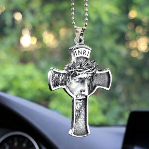 Jesus Custom shape 2-sided Acrylic Car Ornament - MAITM 12543