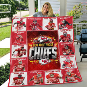 Kansas City Chiefs Quilt Blanket – TMTHU362