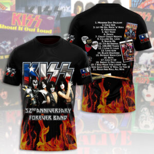 Kiss Band 3D Apparel - GNE NEW58