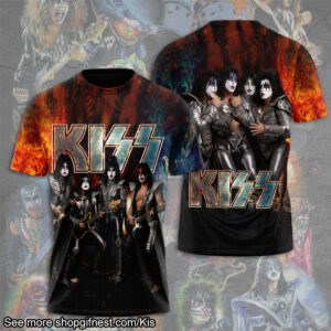 Kiss Band 3D Apparel - HUANNM 2200