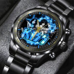KISS Black Stainless Steel Watch - GNE 2657