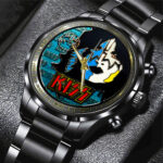 KISS Black Stainless Steel Watch – TANTN 7771